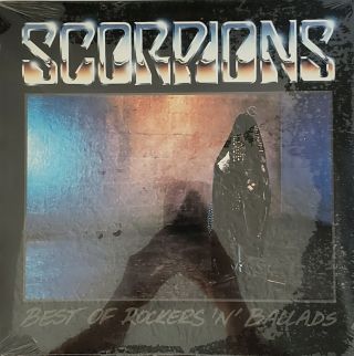 & 1989 Vinyl Record Album Lp Scorpions Best Of Rockers 