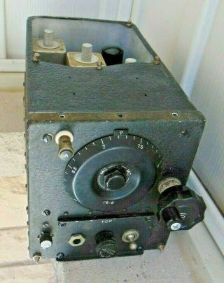Western Electric Bc - 455 - B Receiver Navy Military Aircraft Wwii Radio