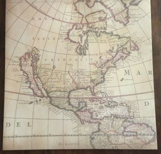 12x12 Old Map Vintage Design Scrapbooking Paper