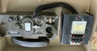 US Military Army Radio Field Telephone/Phone TA - 312/PT Vintage & H - 60 Test Box 3