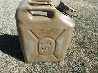 Scepter Us Military Fuel Can - Real Military Surplus - Hard To Find Jerry Can