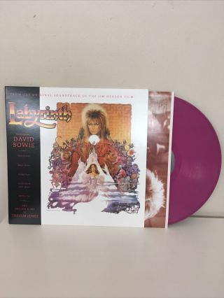 Labyrinth Soundtrack - David Bowie [limited Edition] Purple Vinyl 2017