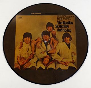 The Beatles - Yesterday And Today Butcher Cover Picture Disc Lp 1980 Chicago
