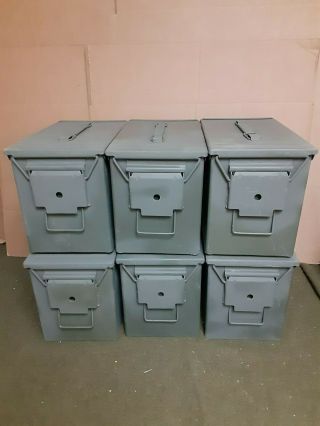 (6 Pack) Fat 50 Saw Box Pa108 Ammo Can