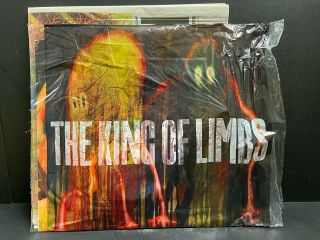 Radiohead The King Of Limbs Lp 2 X 10” Clear Vinyl,  Cd,  Newspaper,  Art Sheet