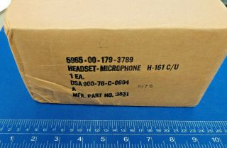 Sonetronics H - 161c/u Headset - Microphone Vintage H - 161 C/u