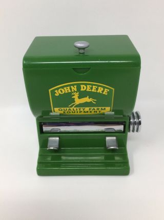 John Deere Toothpick Dispenser Holder,  Kitchen Collectible Ecu