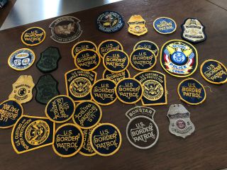 Border Patrol Patches For Collectors
