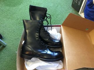 Black Corcoran Jump Boots Size 10.  5 E