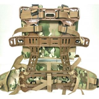 Tas Alice Pack Composite Frame With Multicam Yoke Harness And Deluxe Hip Belt