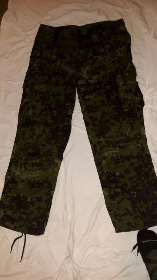 Camo Uniform Danish Camo Pants.  Xl 38 Inch