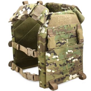 Bulldog Kinetic Military Army Tactical MOLLE Armour Plate Carrier MTP MTC Camo 2