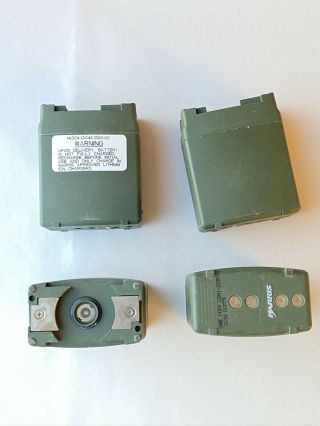 Qty 4 Harris Prc - 152 Handheld Lithium Batteries 12041 - 2100 - 02
