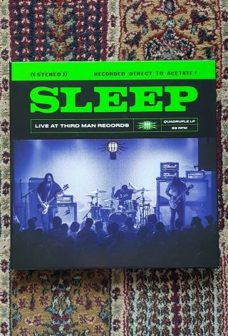 Sleep Live At Third Man Records Tmr 596 Stoner Doom Ltd Edition 4 Disc Vinyl Lp