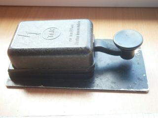 1941 Wwii Germany Army Morse Code Radio Telegraph Key Device Taster Dot To Dot