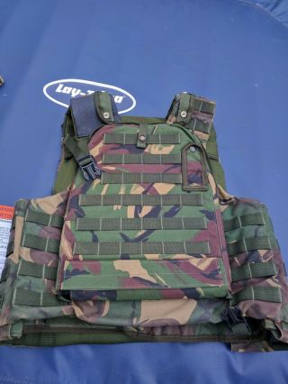 British Army Military Woodland Dpm Osprey Mk3 Molle Tactical Body Armour Vest