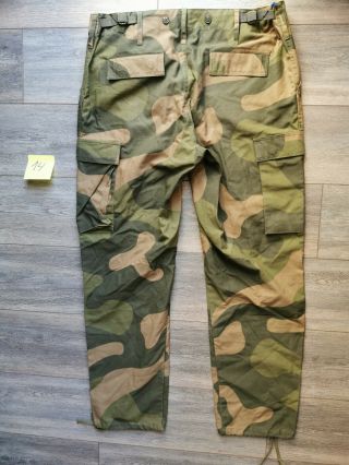 Combat Tactical Pants Norwegian Army M98 Camo Trousers