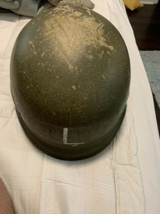 Military Large Pasgt Ballistic Helmet,  Made With Kevlar