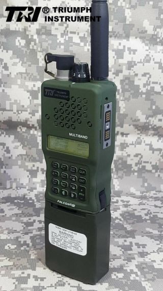 10 W TRI AN/PRC - 152 Multiband Handheld Radio MBITR Aluminum Shell Walkie Talkie 2