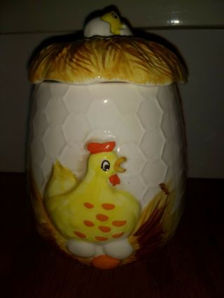 1978 Sears Roebuck Chicken Canister - Small