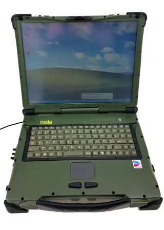 Military Laptop Notebook Roda Rocky Iii,  Computer Ruggedized Nato Army Ue Amrel