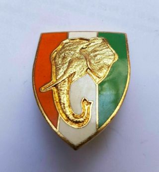 1960 Ivory Coast Noc Olympic Badge Pin