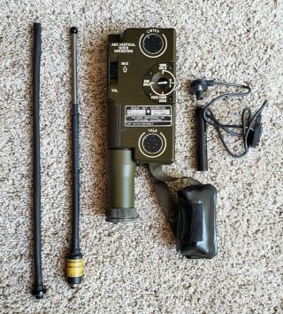 U.  S.  Military An/prc - 90 Survival Radio Set  - With Cr123 Adapter