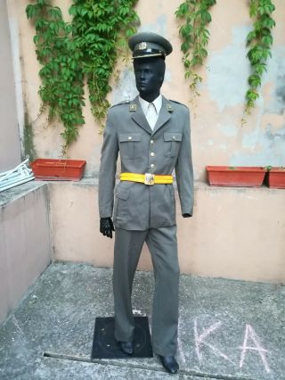 Yugoslavia/serbia/balkan Srj Officer Army Uniform For Parades And Festivities