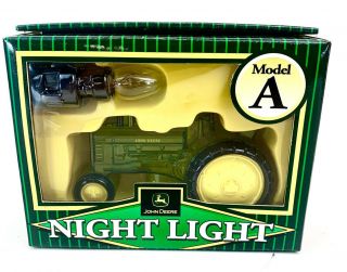 John Deere Model - A Tractor Night Light 120v Includes Bulb,  For Gift Or Collector