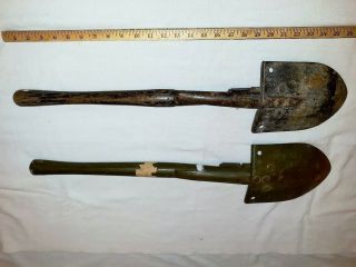 Ames Us Shovel & H - W 1952 Entrenching Tool Vintage Military Army
