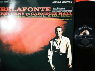 Classic Records Harry Belafonte Returns To Carnegie Hall 180 G 2lp Lso - 6007