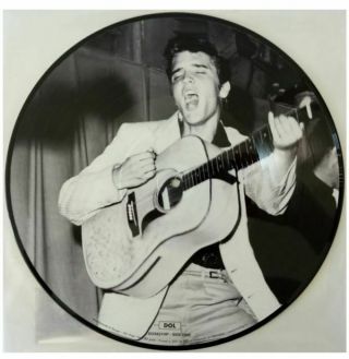 Elvis Presley,  Self Titled Debut Lp,  180 Gram Picture Disc Vinyl,  Die - Cut Jacket