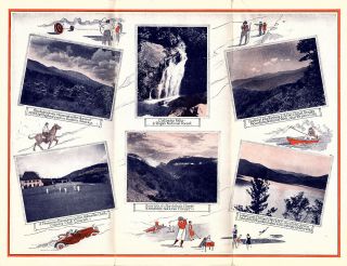 Grove Park Inn Asheville NC Vintage Travel Brochure Photos Maps Circa 1920 ' s 2