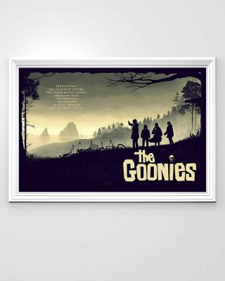 The Goonies Movie The Pirate Map The Villainous Crooks Gifts Poster (no Framed)