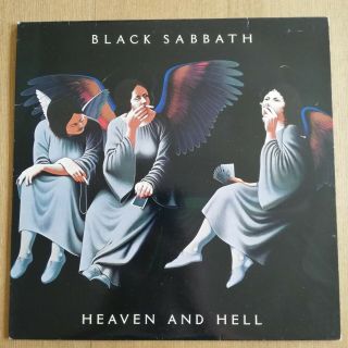 Black Sabbath - Heaven And Hell - 1st Press 1980 Uk Lp Variant 1 A 2 B 1