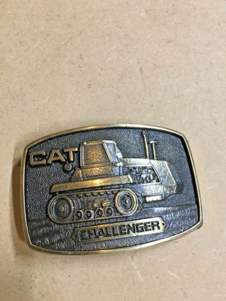Caterpillar Cat Challenger 65 Limited Edition Belt Buckle Farm Tractor Toy