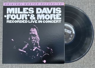Miles Davis Four & More Lp Mofi Mobile Fidelity Mfsl