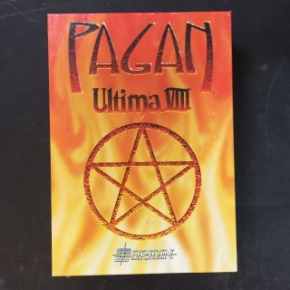 Pagan Ultima Viii Vintage Box Set Complete With Map And Medallion