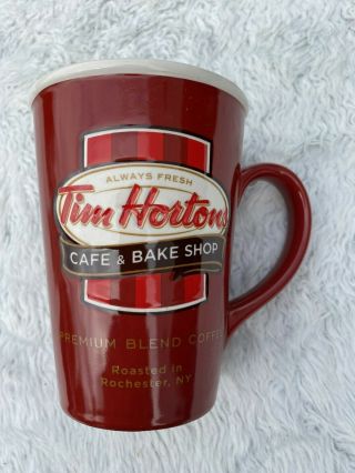 2011 Tim Hortons Always Cafe & Bake Shop Coffee Mug,  Limited Edition Embossed