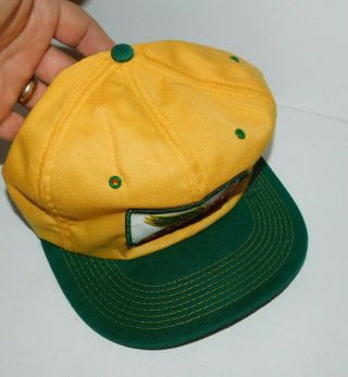 NEAT VINTAGE FARMERS CAP SNAP BACK STRAP WITH DEKALB SEED CORN PATCH 2