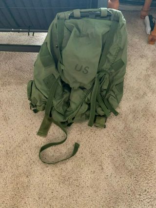 Large Us Military Alice Pack With Frame