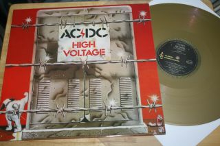 Ac/dc - High Voltage - Top Albert Productions Australia Hard Rock Color Vinyl Lp