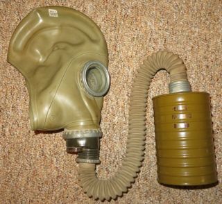 Ww2? Made In Germany Sturm Rubber Gas Mask,  Bag & Filter Wwii World War Military