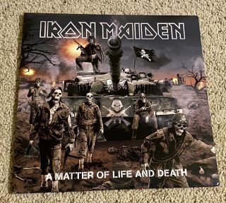 Iron Maiden A Matter Of Life And Death 2x Vinyl Lp Picture Disc 2006 Nm