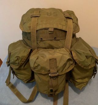 Us Military.  Alice Field Pack Lc - 1 Nylon Medium Rucksack