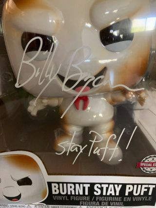 Stay Puft Ghostbusters Giant 10 inch Funko Pop Signed PSA Autograph,  WHITE PAINT 2