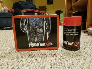 Friday The 13th Metal Lunchbox 2002 Neca Vintage Rare