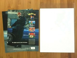 Parappa the Rapper 2 PS2 2002 Vintage Print Ad/Poster Official Promo Art Rare 2