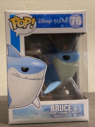 Bruce Finding Nemo Funko Pop Shark Rare Protected