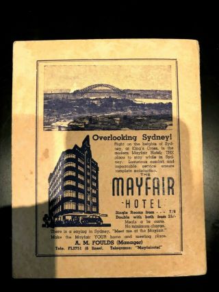 VINTAGE GUIDE TO SYDNEY STREET DIRECTORY & PLEASURE RESORTS OF NSW WITH MAPS 3